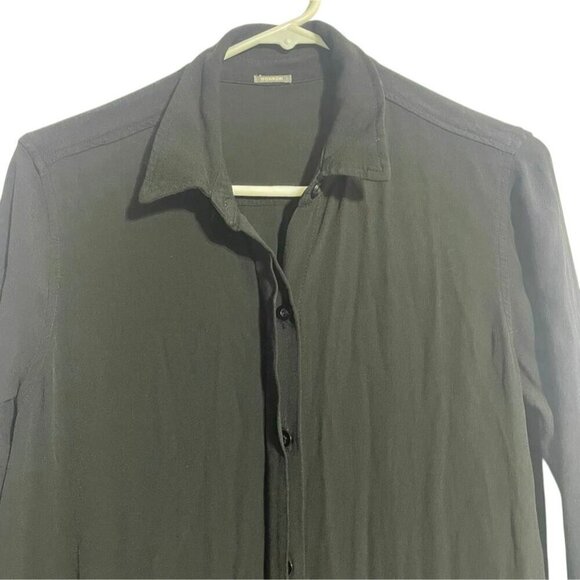 Monrow Size Medium  Black Jumpsuit Jogger Long Sleeve - Picture 3 of 9